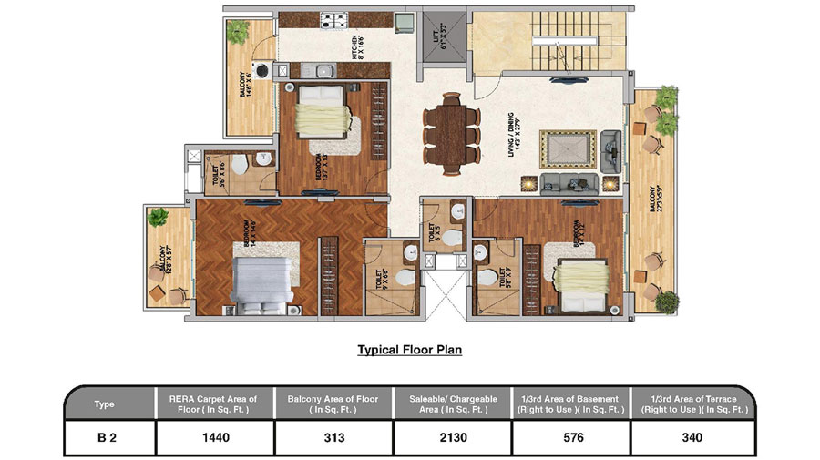 Samsara Floor Plan