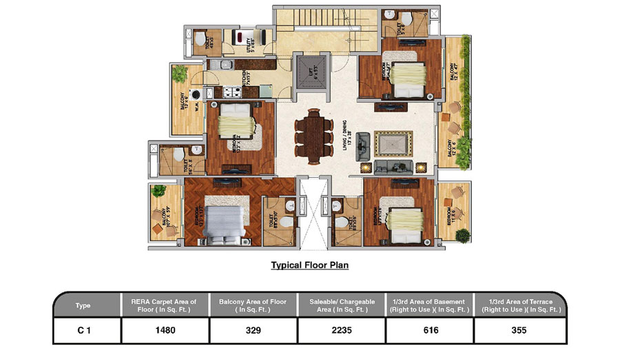 Samsara Floor Plan