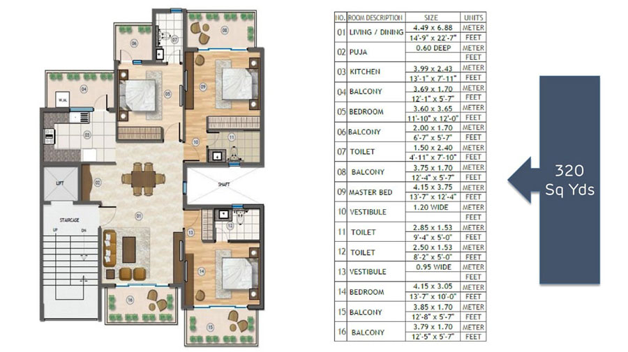 Samsara Vilasa Floor Plan