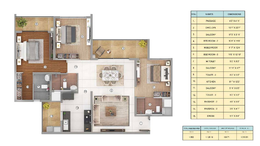Joyville Homes Floor Plan